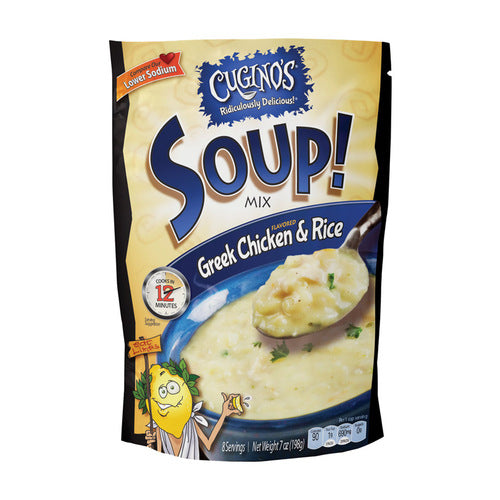 SOUP GREEK LEMON CHICKEN & RICE 7 OZ