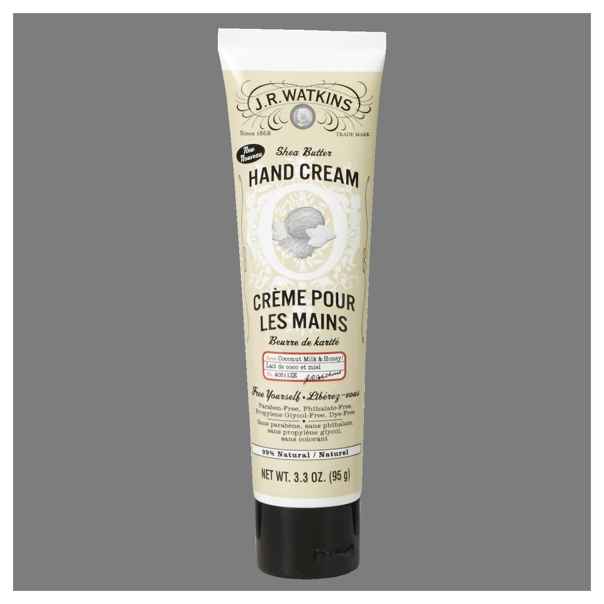HAND CREAM COCONUT 3.3OZ