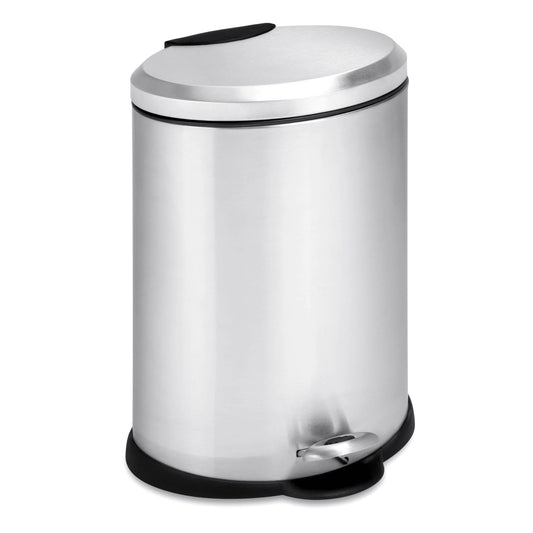 WASTE CAN STAINLESS STEEL 3 GAL