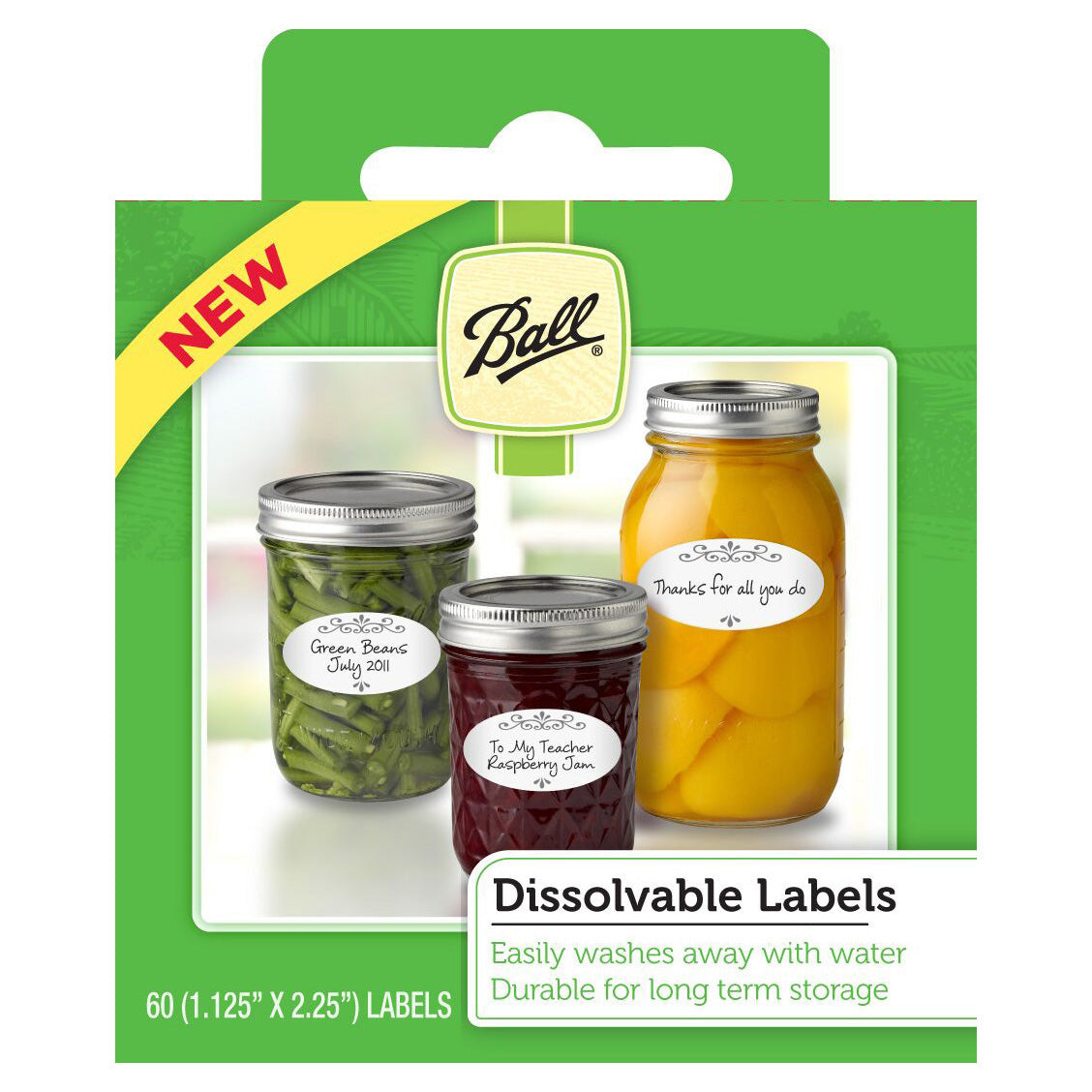 CANNING LABEL 60C DISSOLVBLE