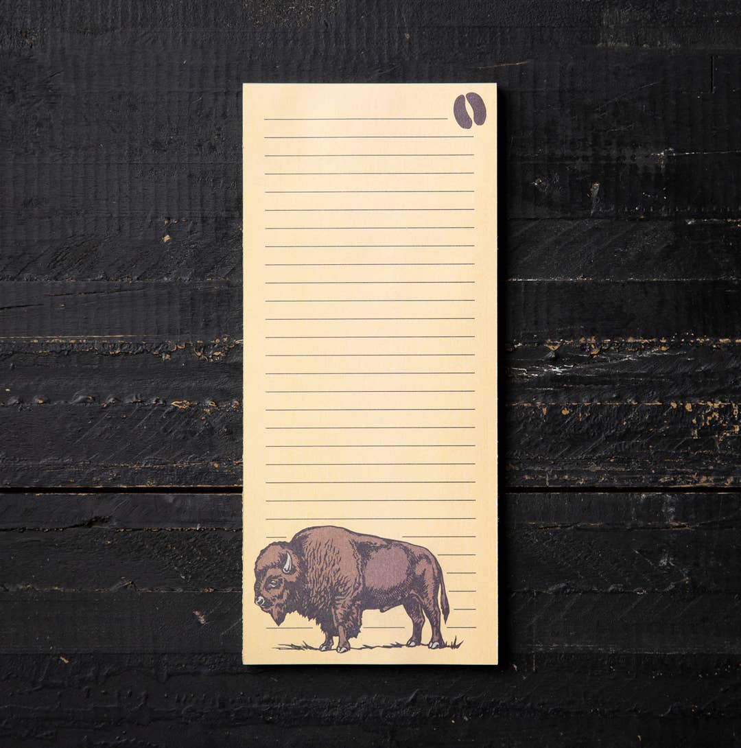 Bison Notepad