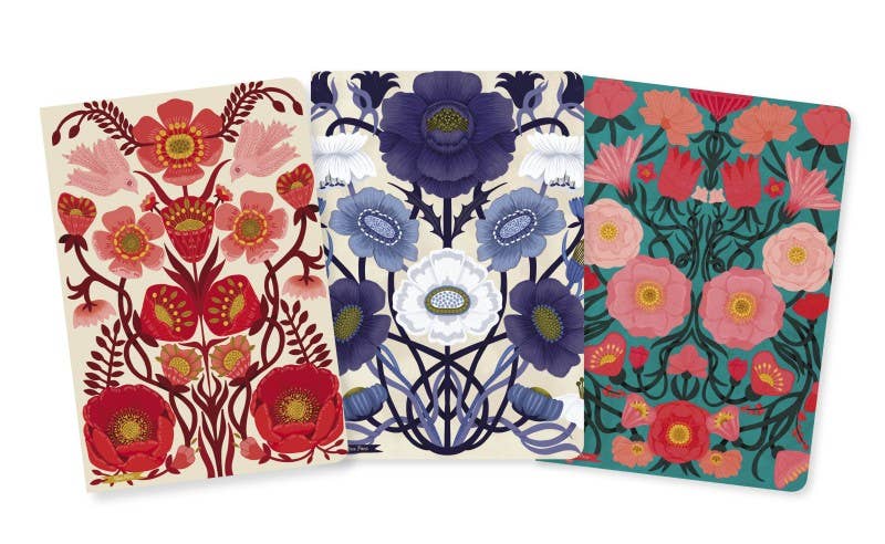 Nina Pace Set of 3 Midi Notesbooks