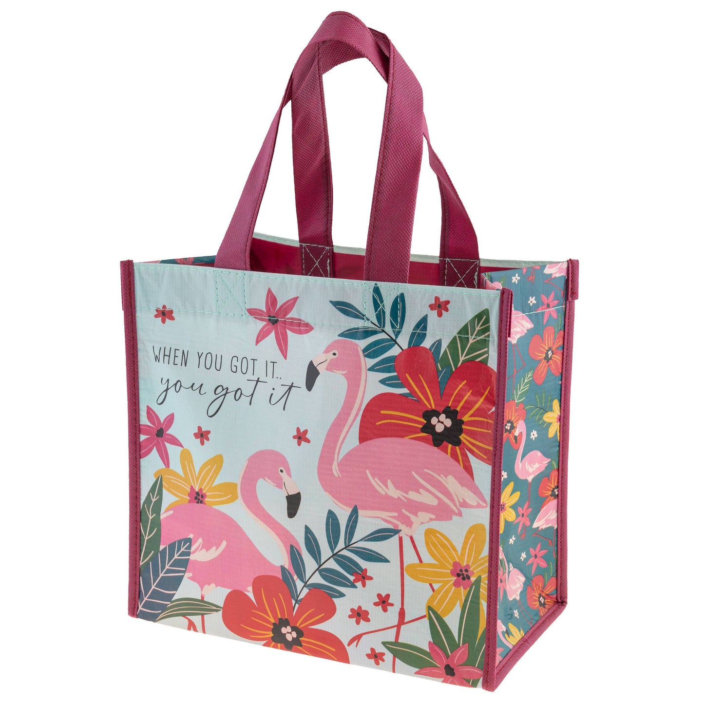Recycled Medium Gift Bag: Oh Happy Day