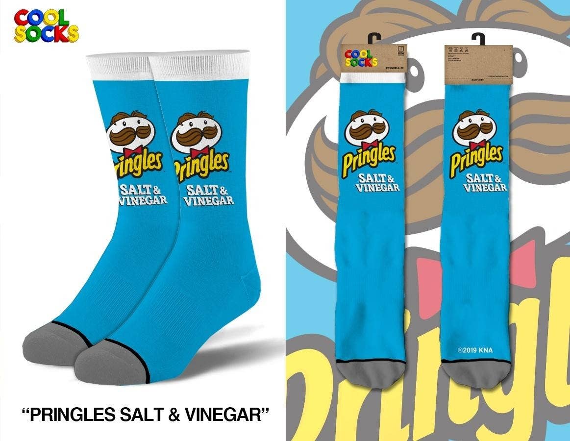 Pringles Salt & Vinegar Socks