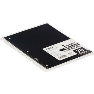 70-Sheet 1-Subject Side-Spiral Notebook