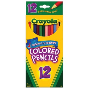970689 Crayola Colored Pencils (12-Pack)