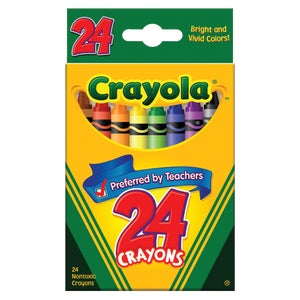 970697 Crayola Traditional Crayons (24-Pack)