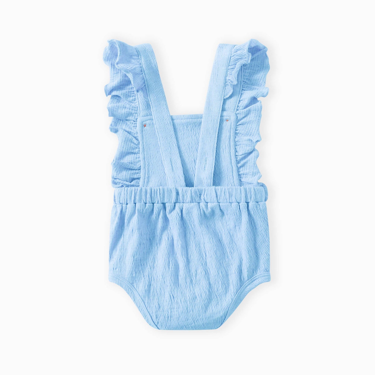 3-Pack Baby Girl Sweet Ruffled Romper: Multi-color / 3-6 Months