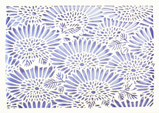 BLOSSOMS NOTE CARDS LASER CUT