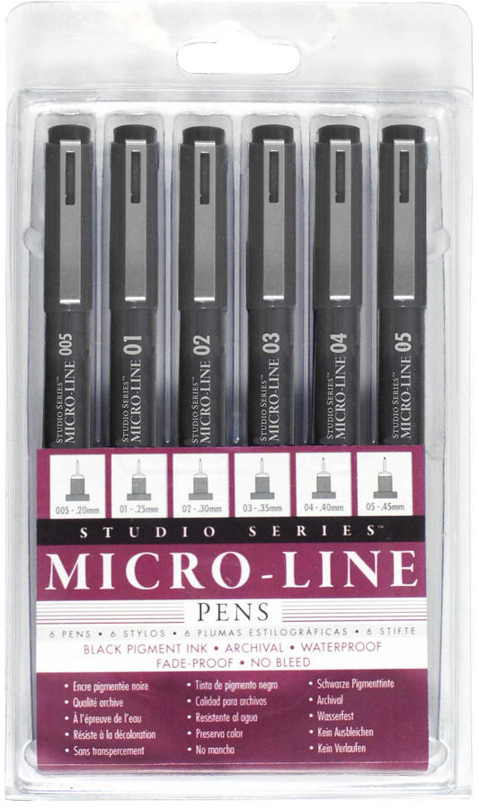 STUDIO SERIES MICROLINE PEN SET