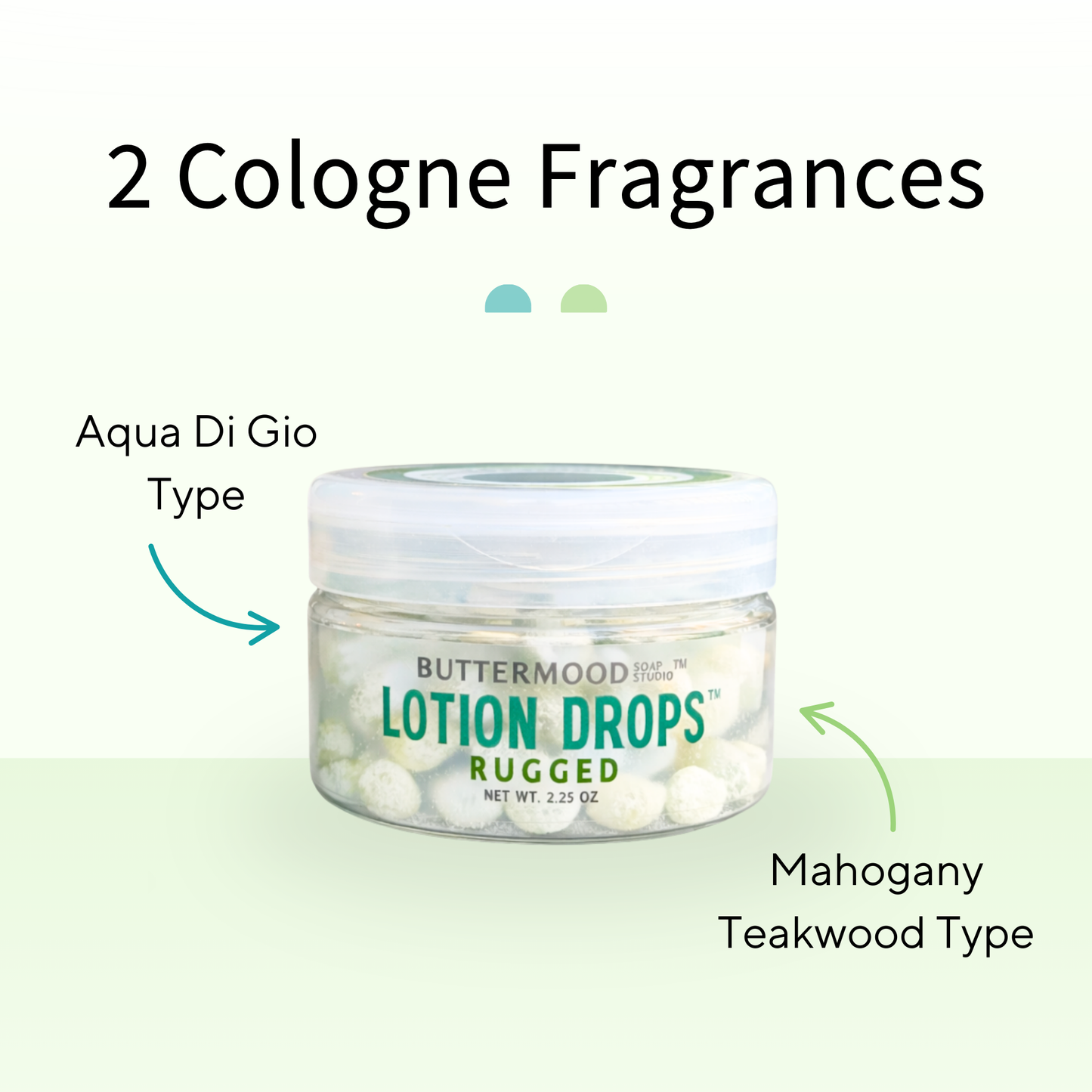 Rugged - Lotion Drops™: Large (5oz)