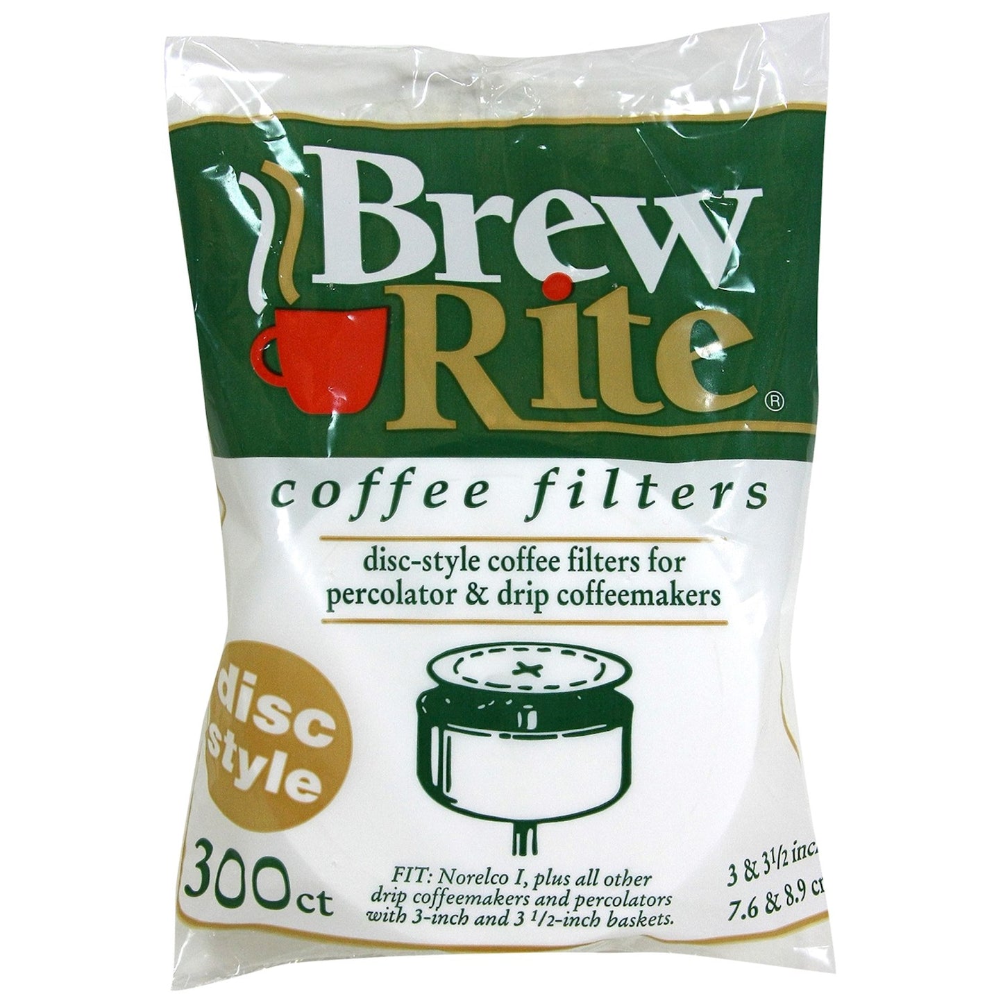 DISC COFFEE FILTER 3-1/2