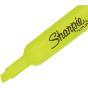 Sharpie Accent Yellow Tank-Style Highlighter (4-Pack)