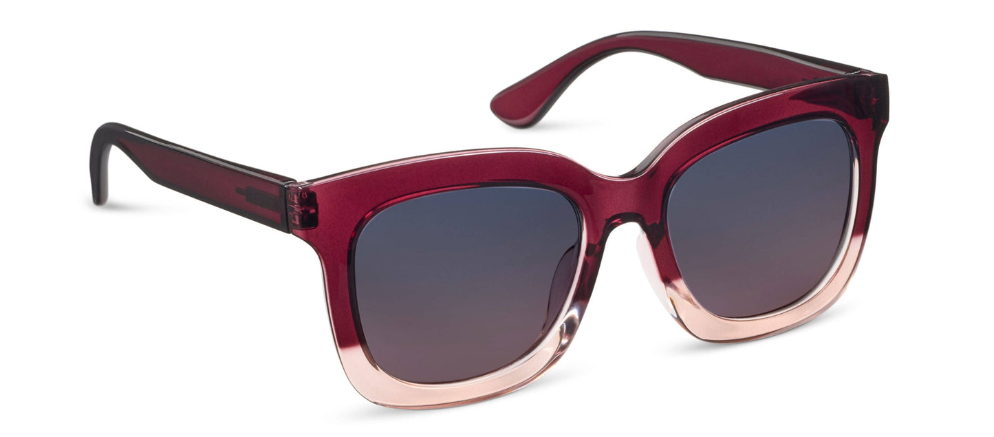 Cabana (Sunglasses): Cherry/Blush / No Correction / None