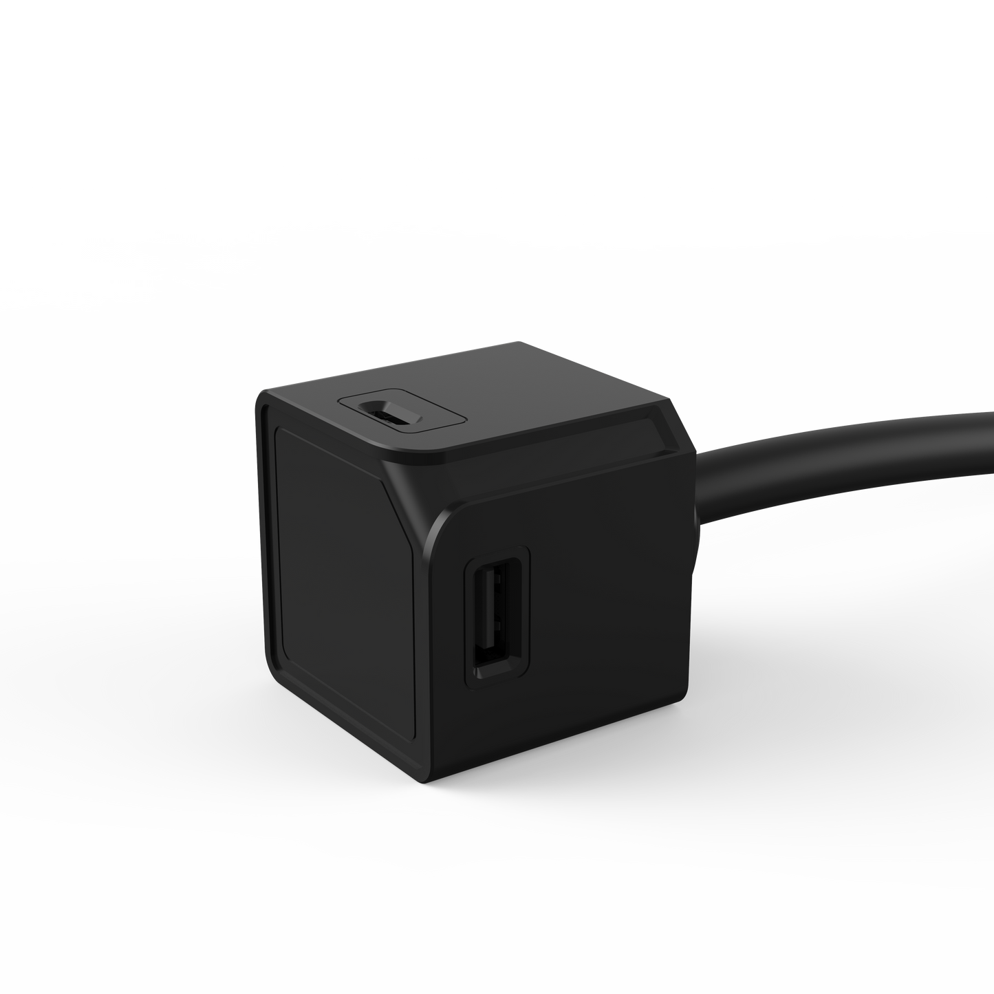 USBcube Extended 2xUSB A+C 5 feet cable US