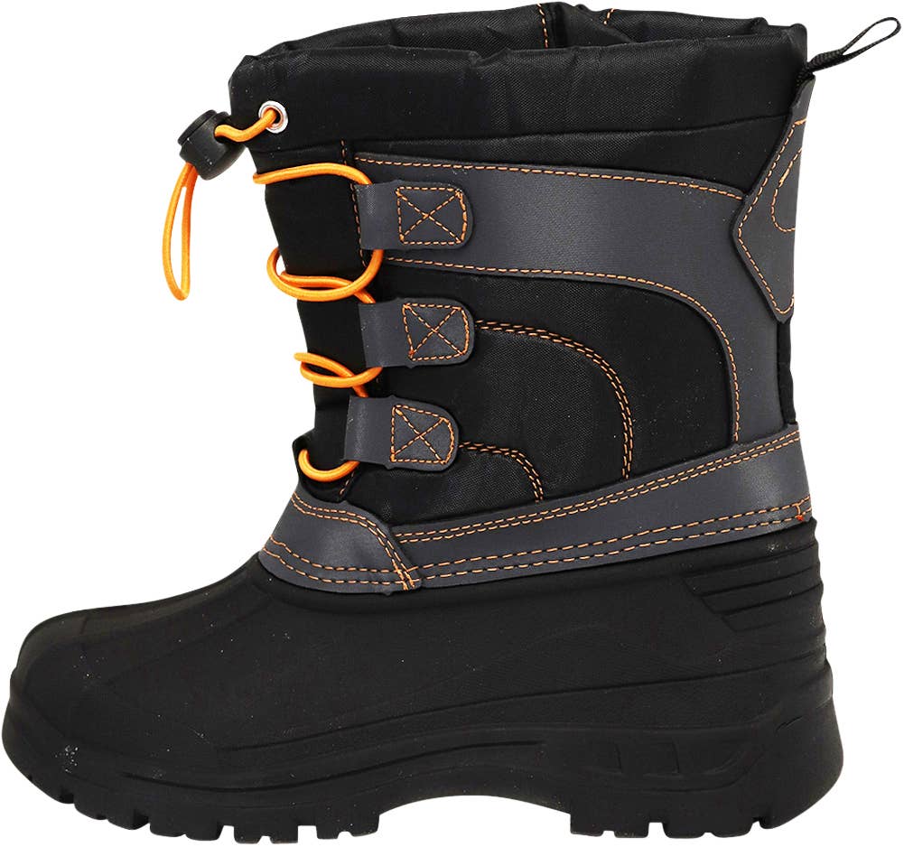 Norty Lightweight Fleece Lined Snow Boots for Little and Big: 13 Little Kid