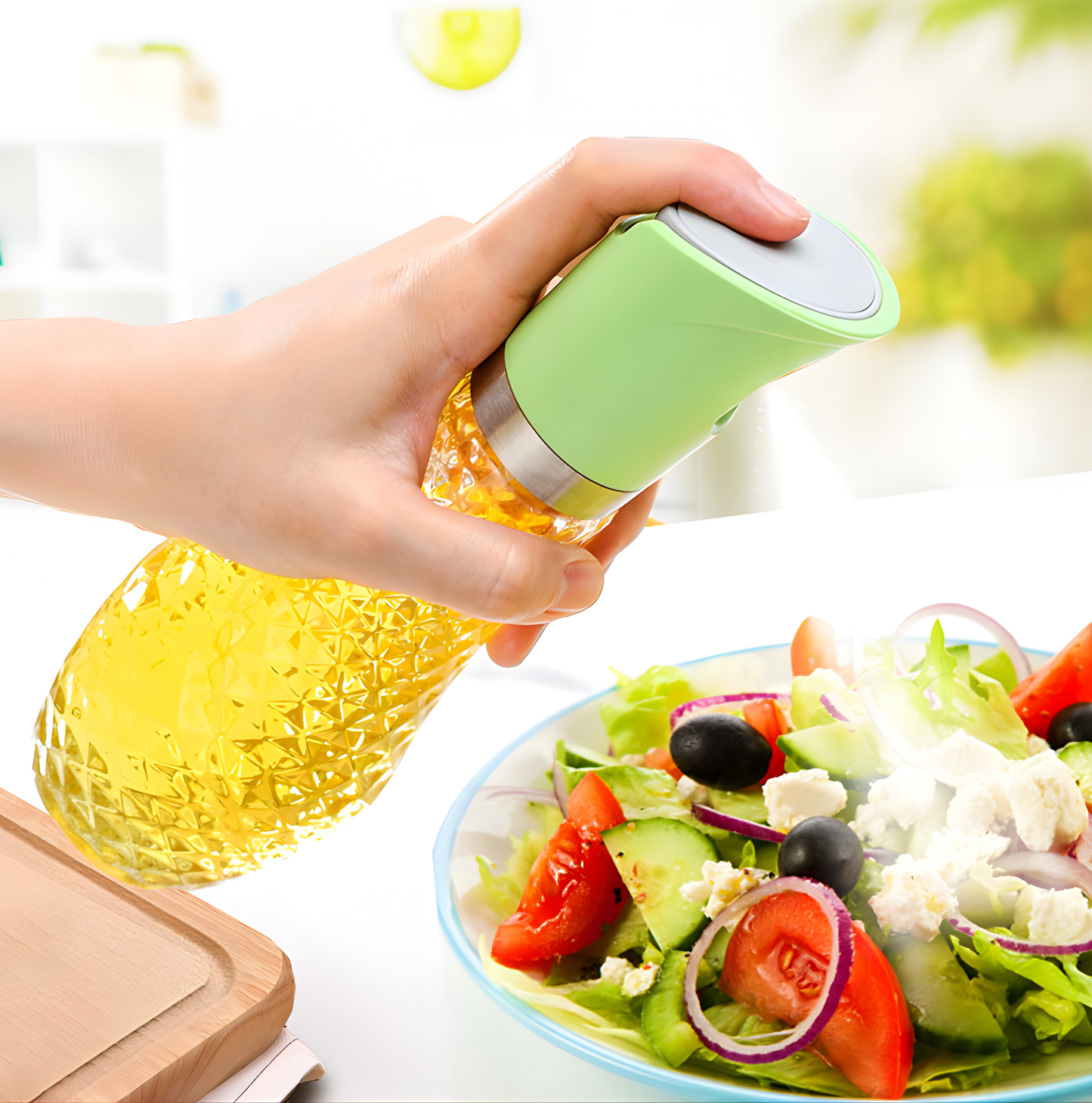 Glass Fine Mist Olive Oil Spray Bottle