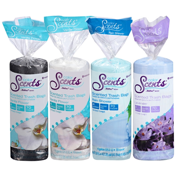 TRASH BAG SCENT 4GAL 70CT