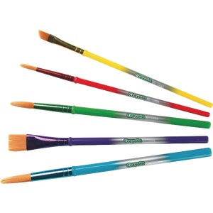 Crayola Art and Craft Brush Set (5-Count)