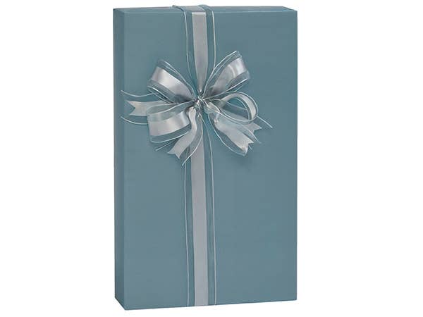 Matte Color Gift Wrapping Paper: Dusty Blue Matte / 1 Pack / 24"x85'