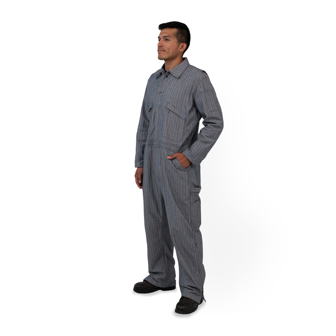 995.18 FISHER STRIPE MEN'S UNLINED COVERALL