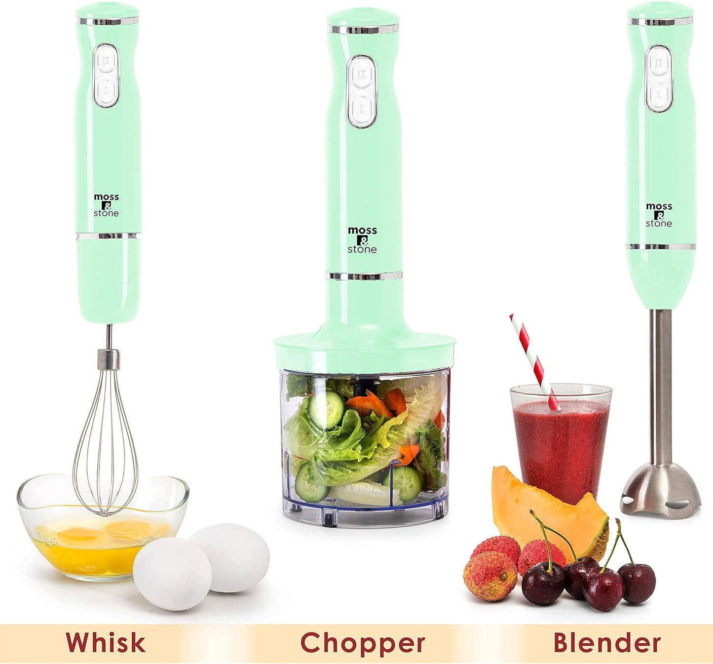 Hand Blender Electric With Add On's - Black