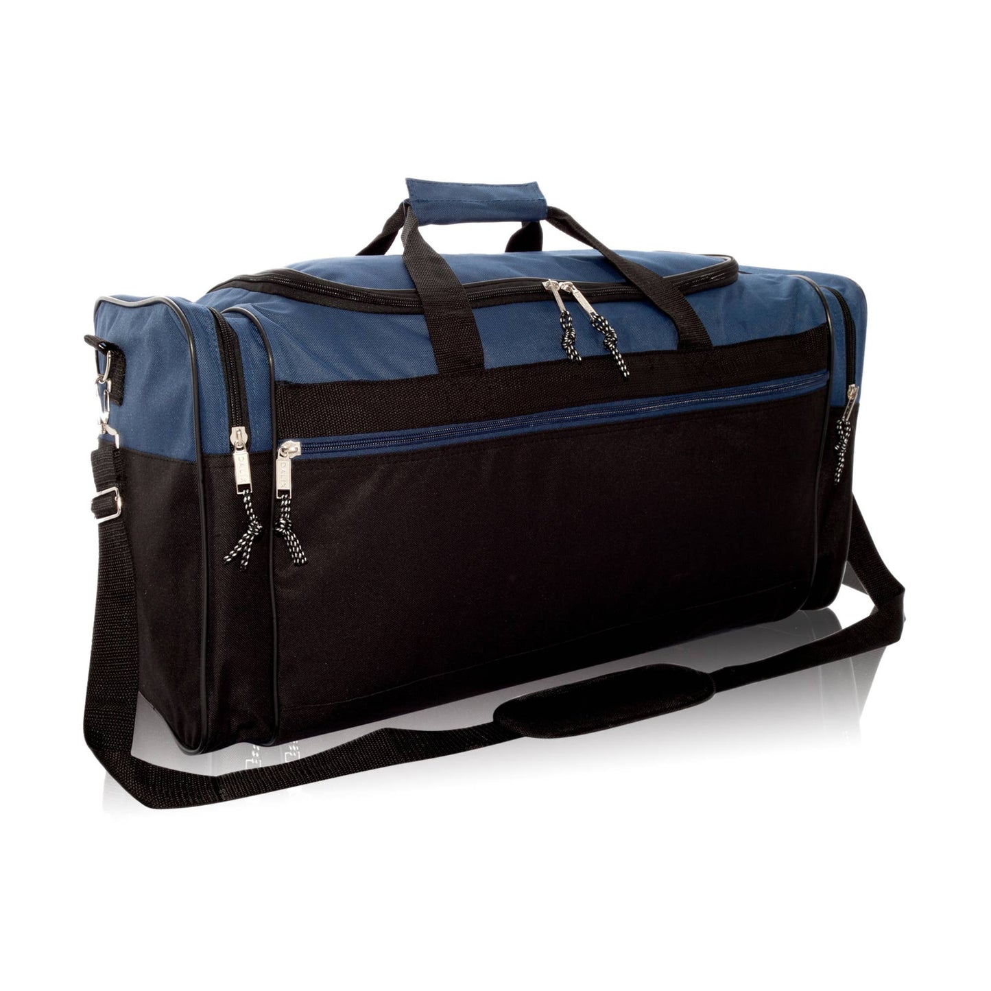 DALIX 25" Extra Large Vacation Travel Duffle Bag: Gray