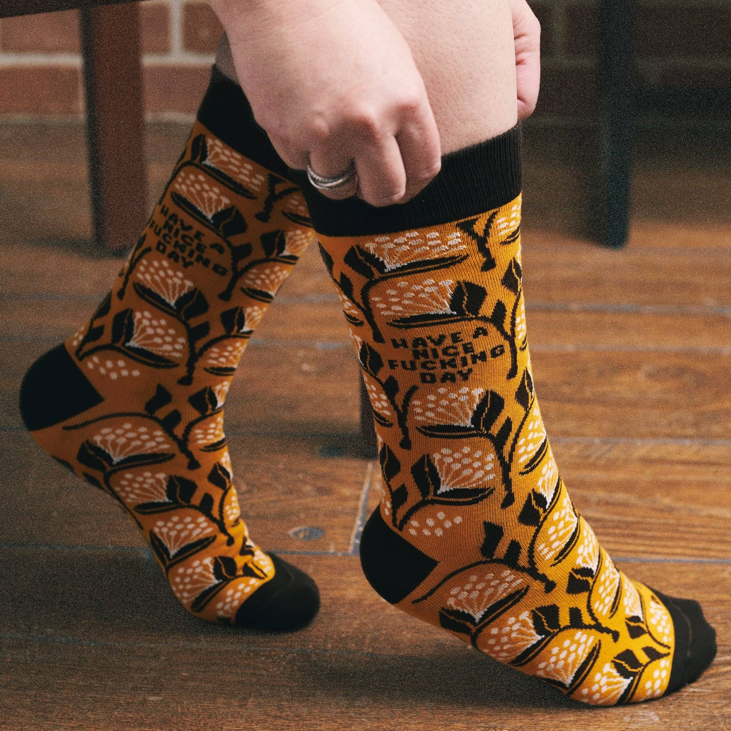 Have A Nice Day Socks