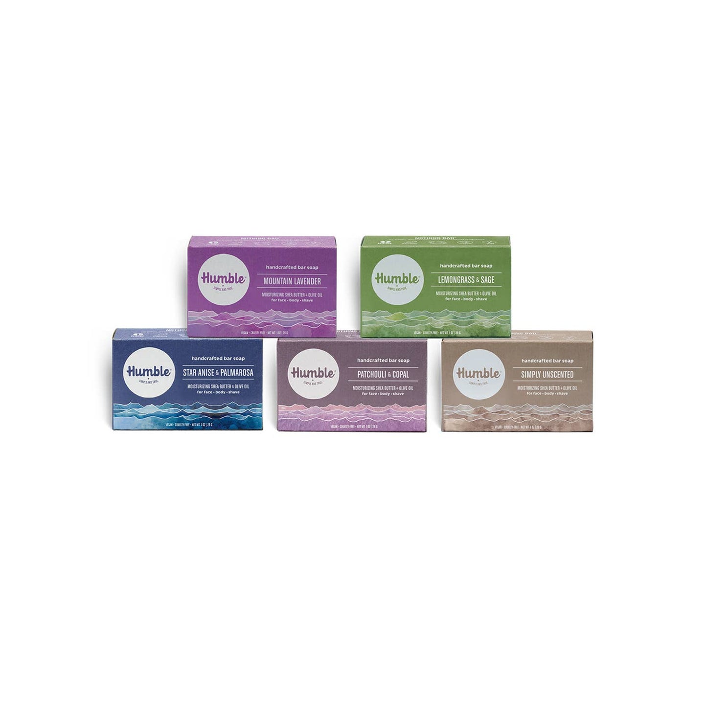 Lemongrass & Sage Travel Soap Bar