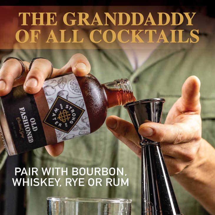 OLD FASHIONED COCKTAIL SYRUP 8 OZ