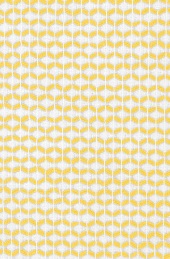Honeycomb Towel - Lemon