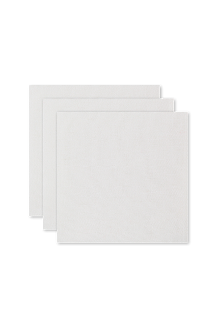 FLOUR SACK TOWELS SET OF 3-WHITE