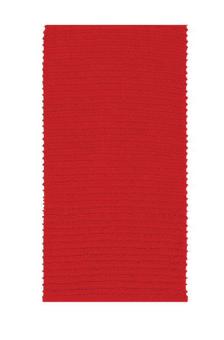 Ridged Towel - Ruby