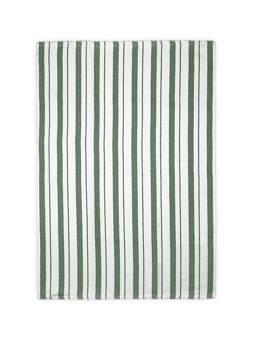 Basket Weave Towel - Hedge