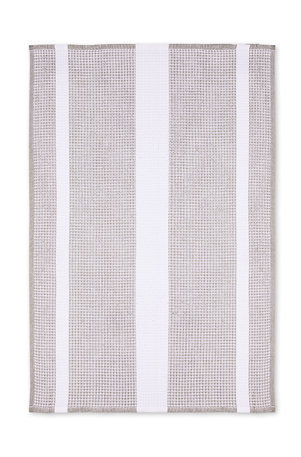 Waffle Terry Stripe - Khaki