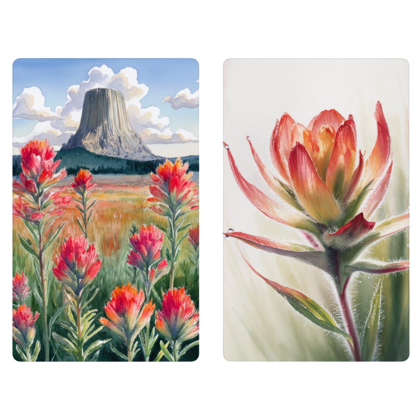 Devil's Paintbrush | Waffle Weave Microfiber Towels Kitchen & Bath: Hand Towel