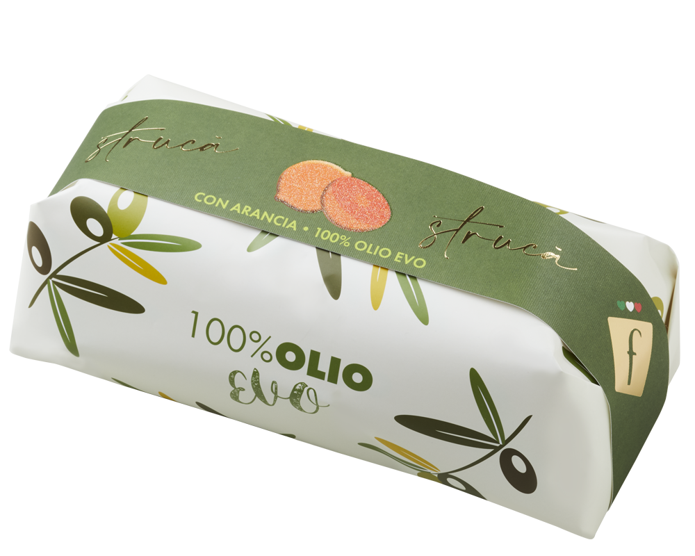 Orange Strucà Extra Virgin Olive Oil Cake by Filippi
