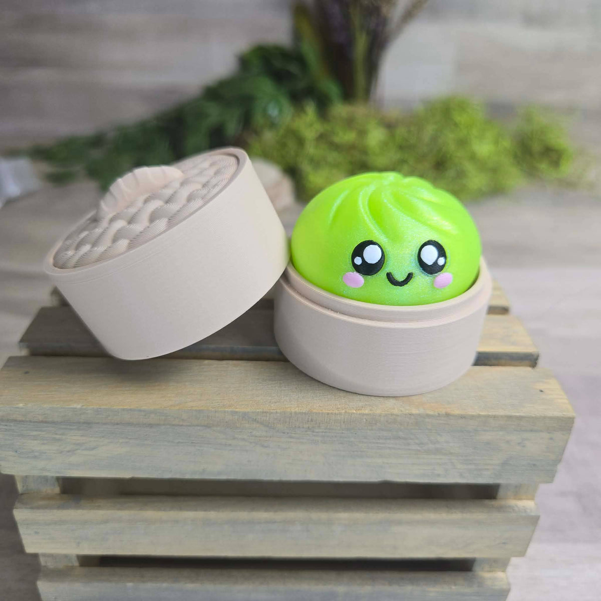 8 New Colors! - Mystery Dumpling Clicker Fidget Toy: First Dumpling Order (Free Display) / 24 Pack (minimum) / Default Colors (All Colors Shown)