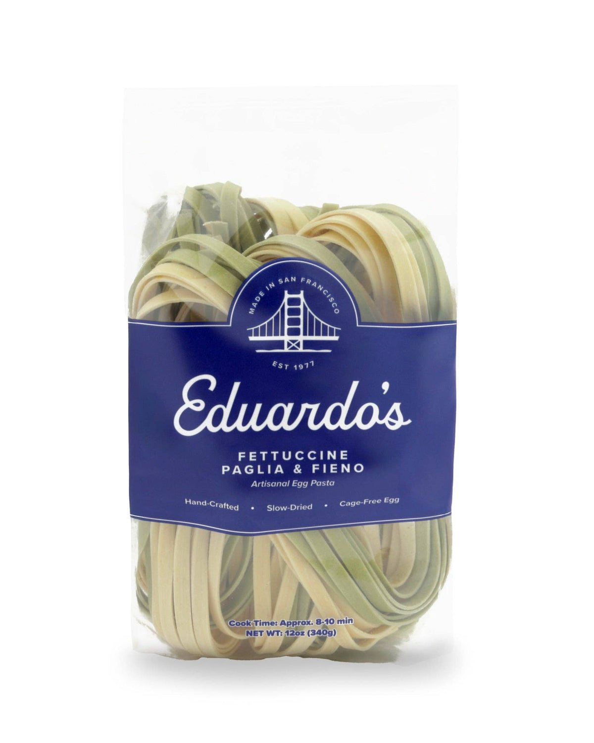 Fettuccine Paglia & Fieno | Semolina Durum Pasta (12oz)