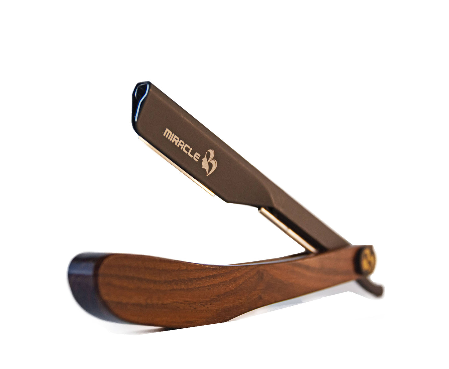 Straight Razor with Fine Wood Handle - Straight Edge Razor