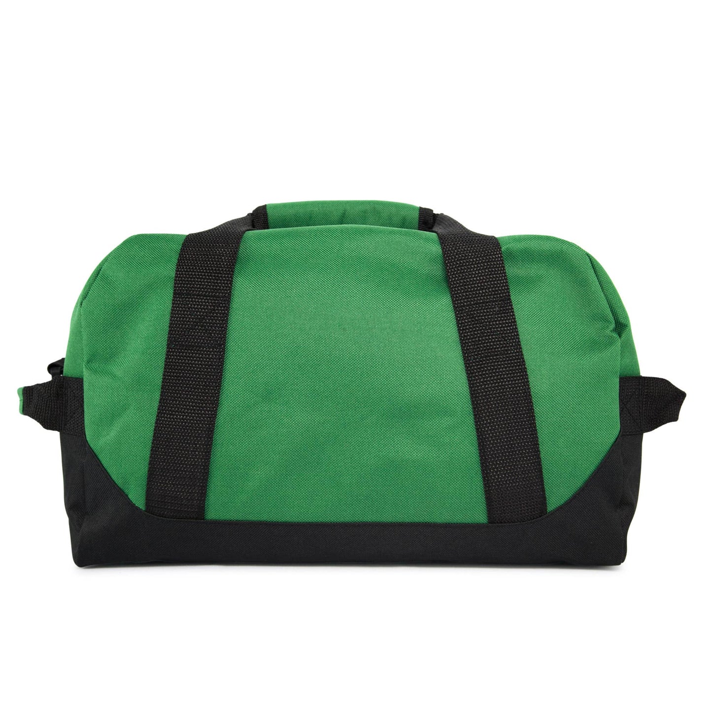 DALIX 14" Small Duffle Bag Two Toned Gym Travel Bag: Black