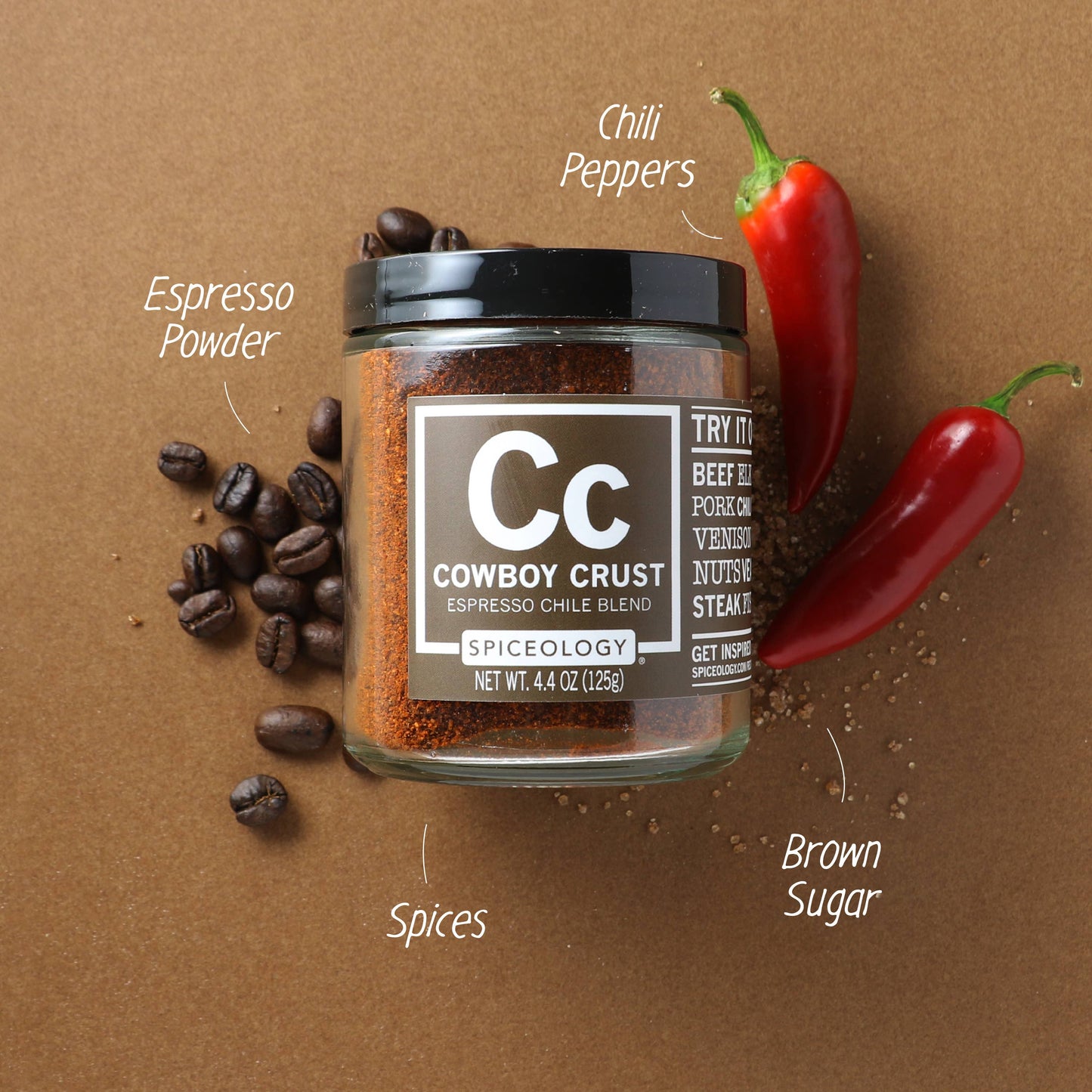Cowboy Crust | Espresso Chile Rub: Small