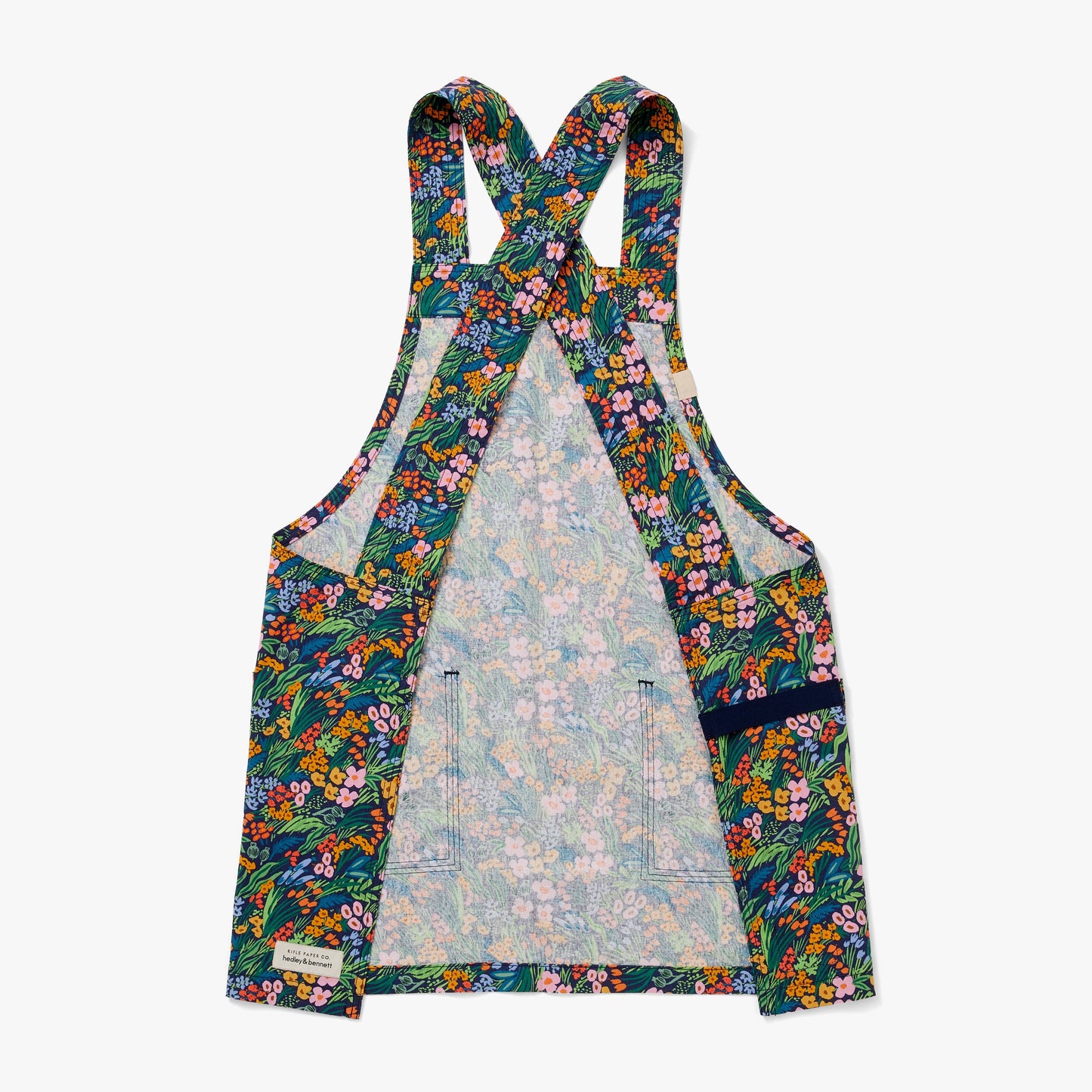 The Limited Edition Floral Smock - Rifle Paper Co. Lea Blue