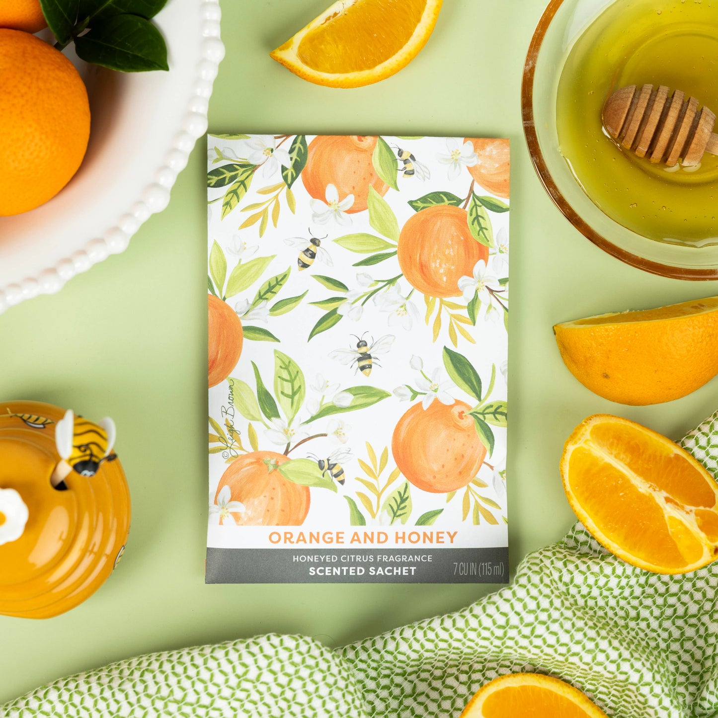 Fresh Scents | Orange & Honey | Summer Air Freshener