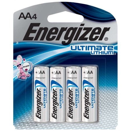 BATTERY ULT LITHIUM AA 4-PACK