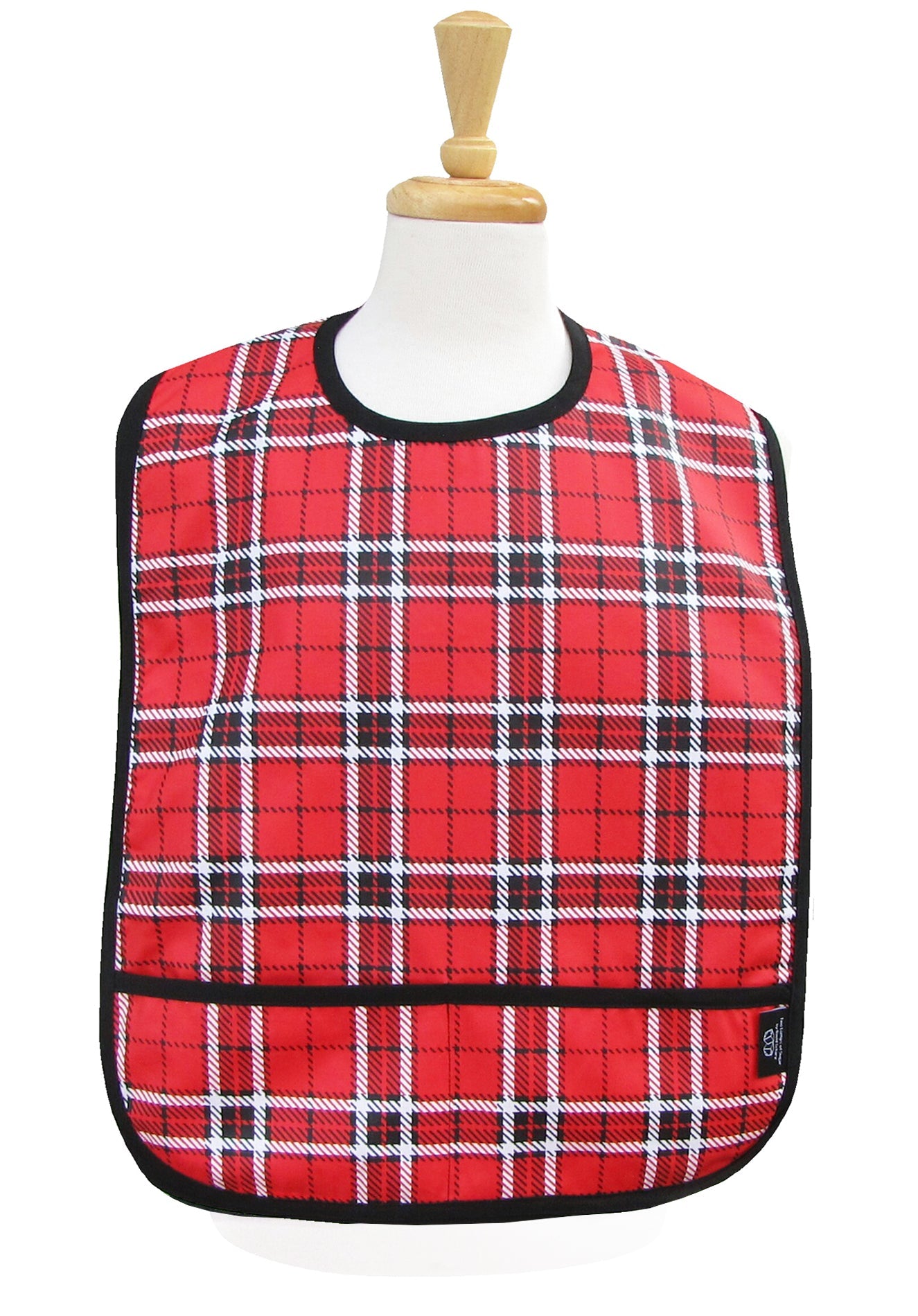 Red Plaid Nibble & Dribble