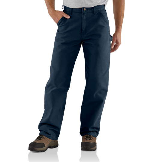 CARHARTT B11 Cotton Washed Duck Work Dungaree Utility Pant Men's Jeans
