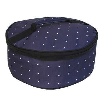 Navy Pin Dot Yummy Go Round