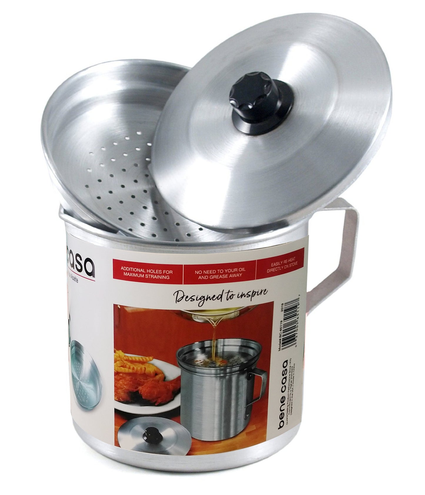 OIL STRAINER/DISPENSER 1QT (32OZ)