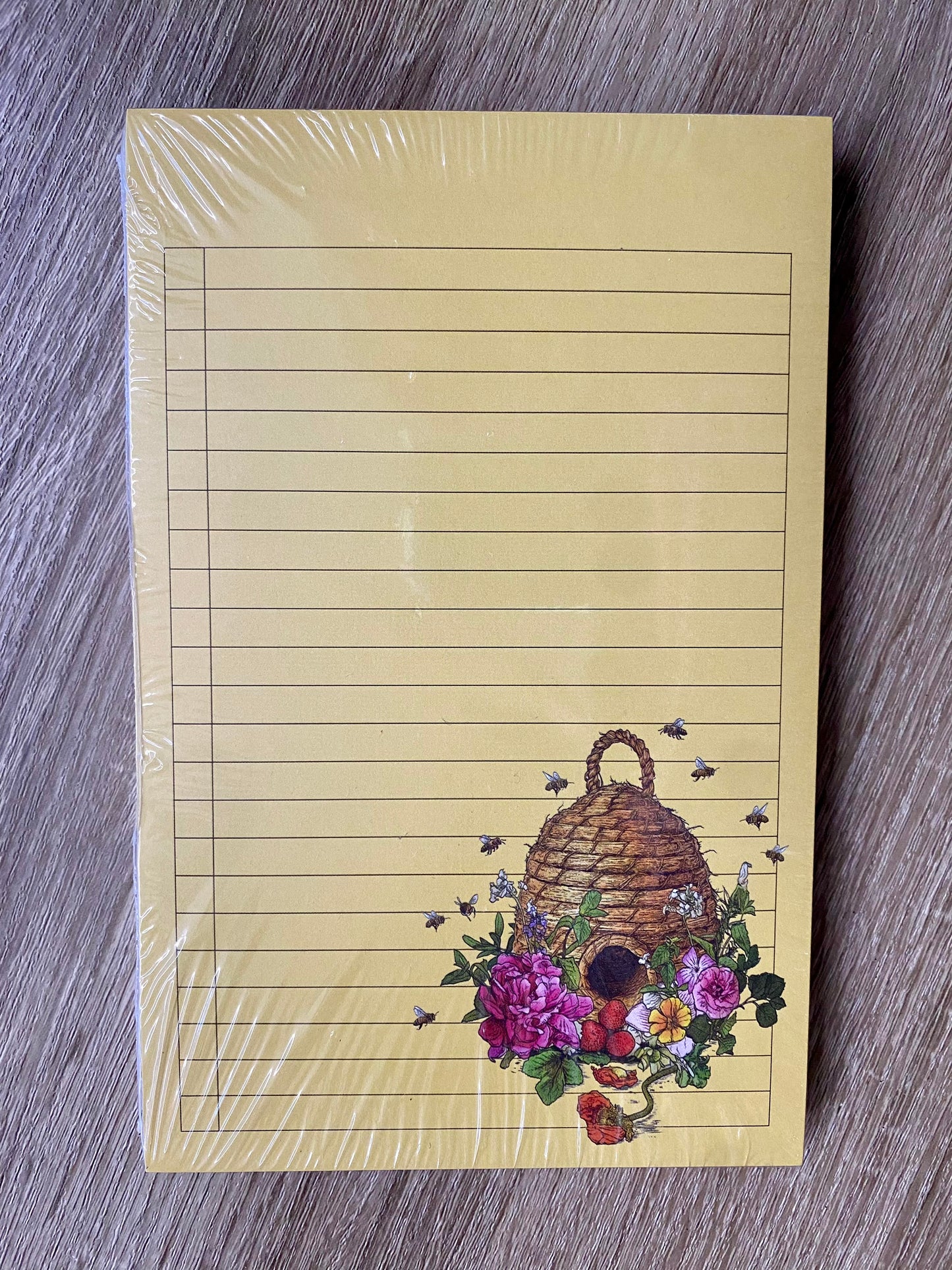 FANCY BEEHIVE NOTEPAD